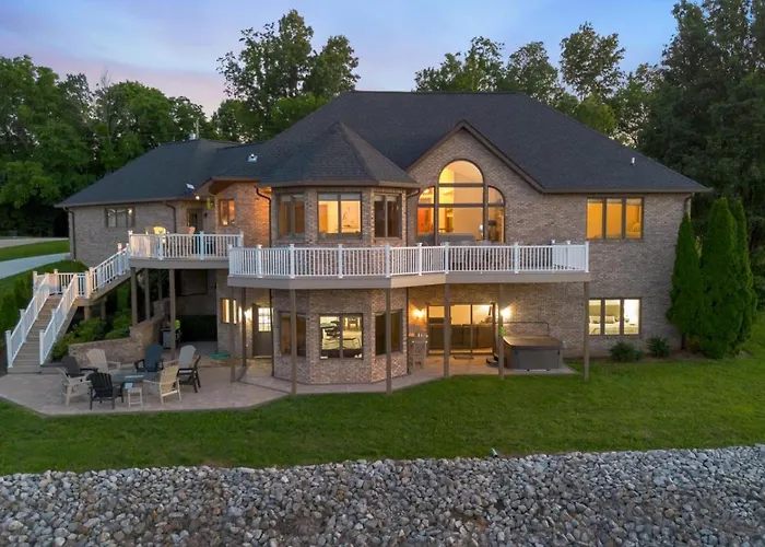 Lake Mansion On The Hill Wpanoramic Views & Dock